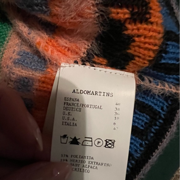 Aldo Martins fuzzy cropped cardigan - Picture 3 of 7